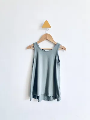 Bamboo Tank Dress - Sage // 12-18M