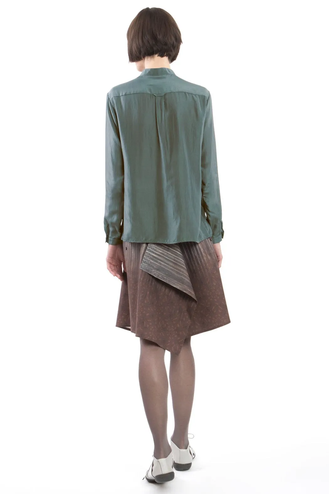 Blouse Grey Shimmer