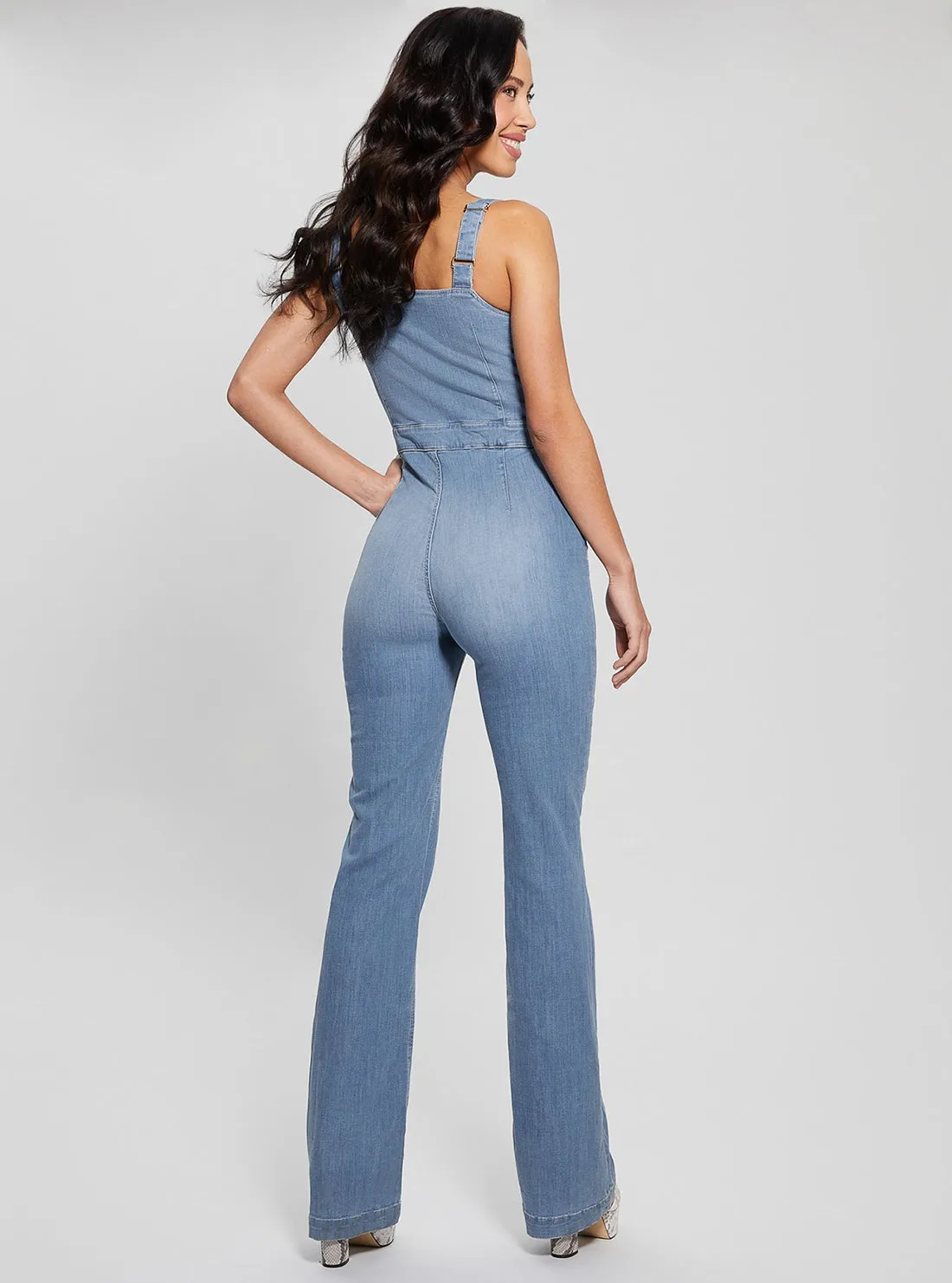 Blue Denim Mariposa Jumpsuit