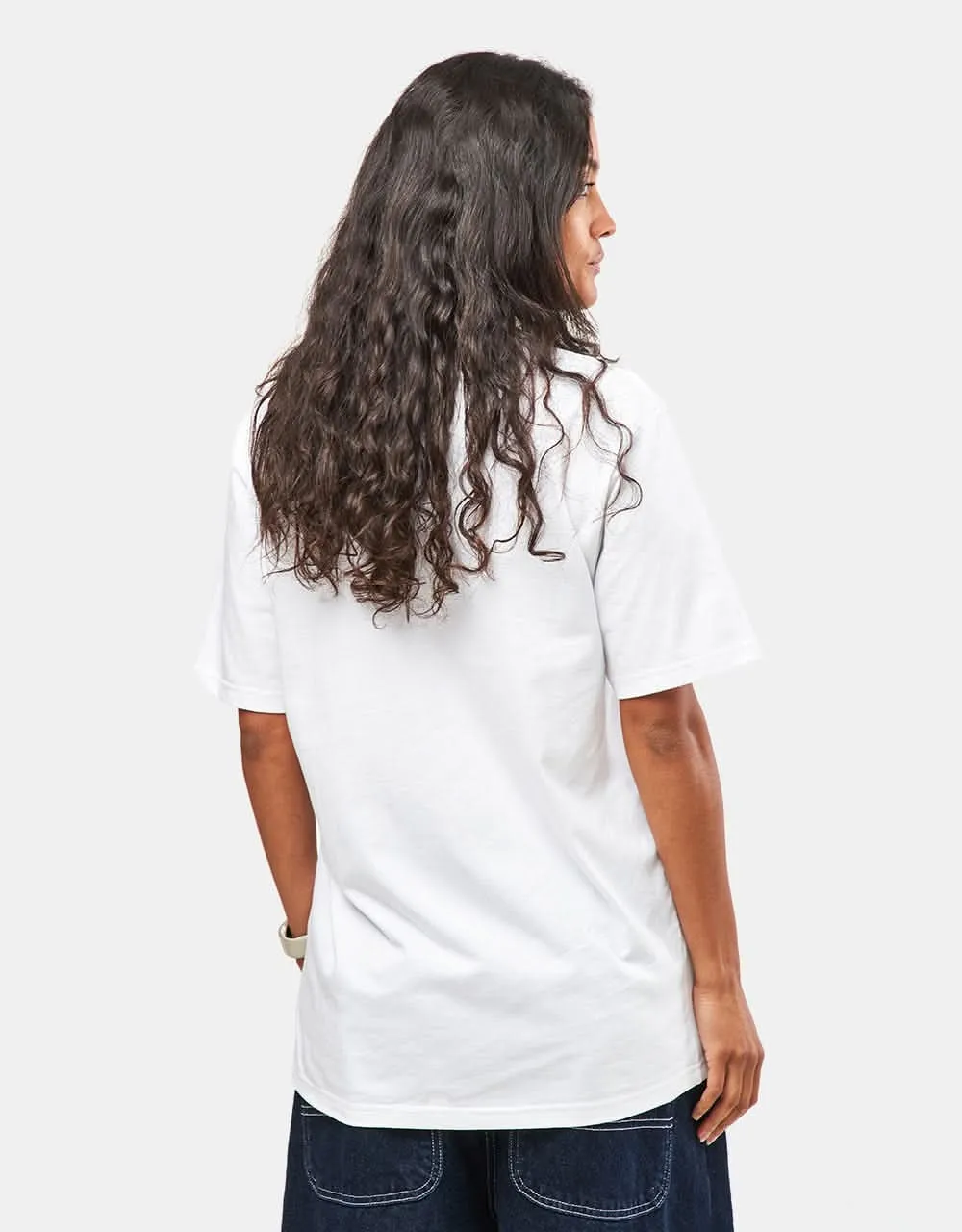Carhartt WIP S/S Press Script T-Shirt - White