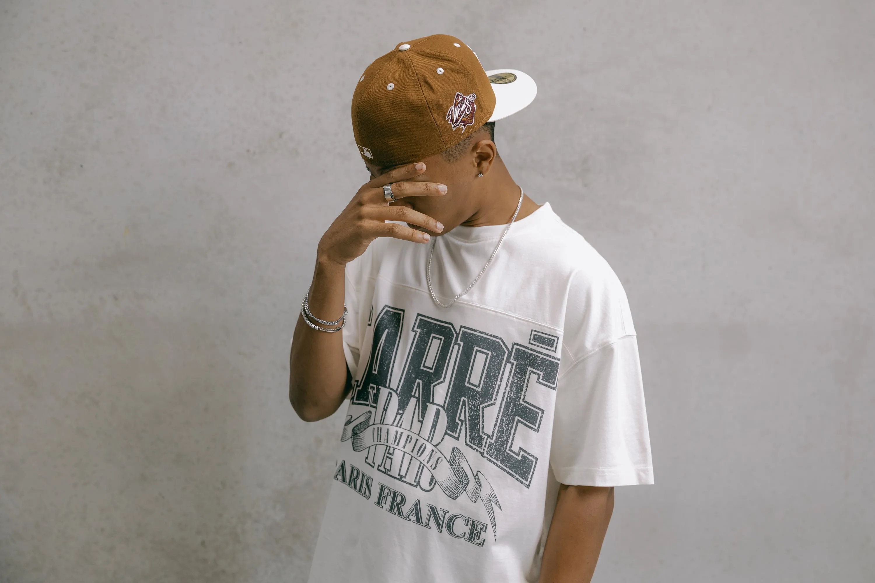 Carré Champs G.I Oversized T-Shirt Off White