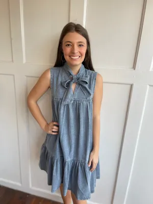 Casual Denim Dress