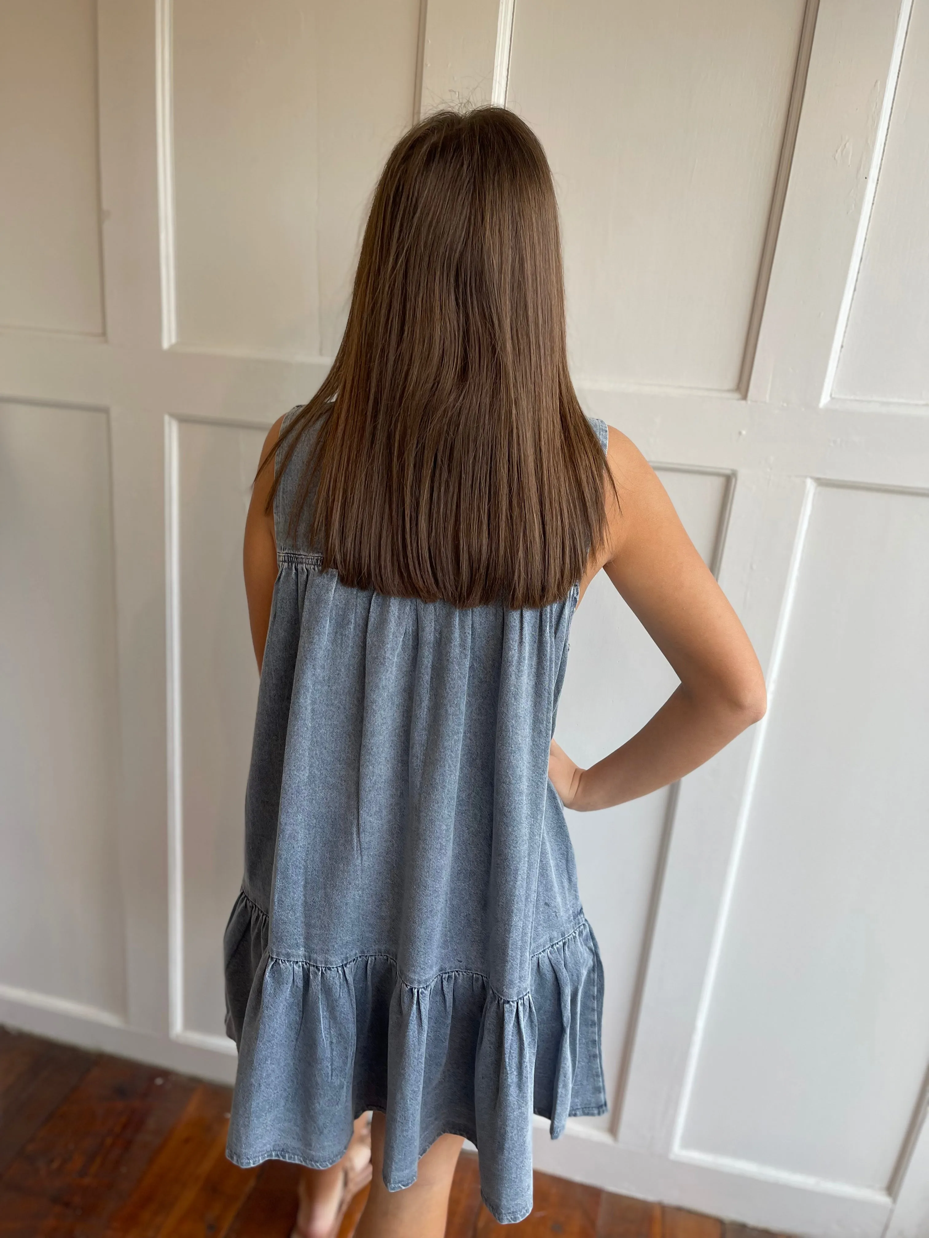 Casual Denim Dress