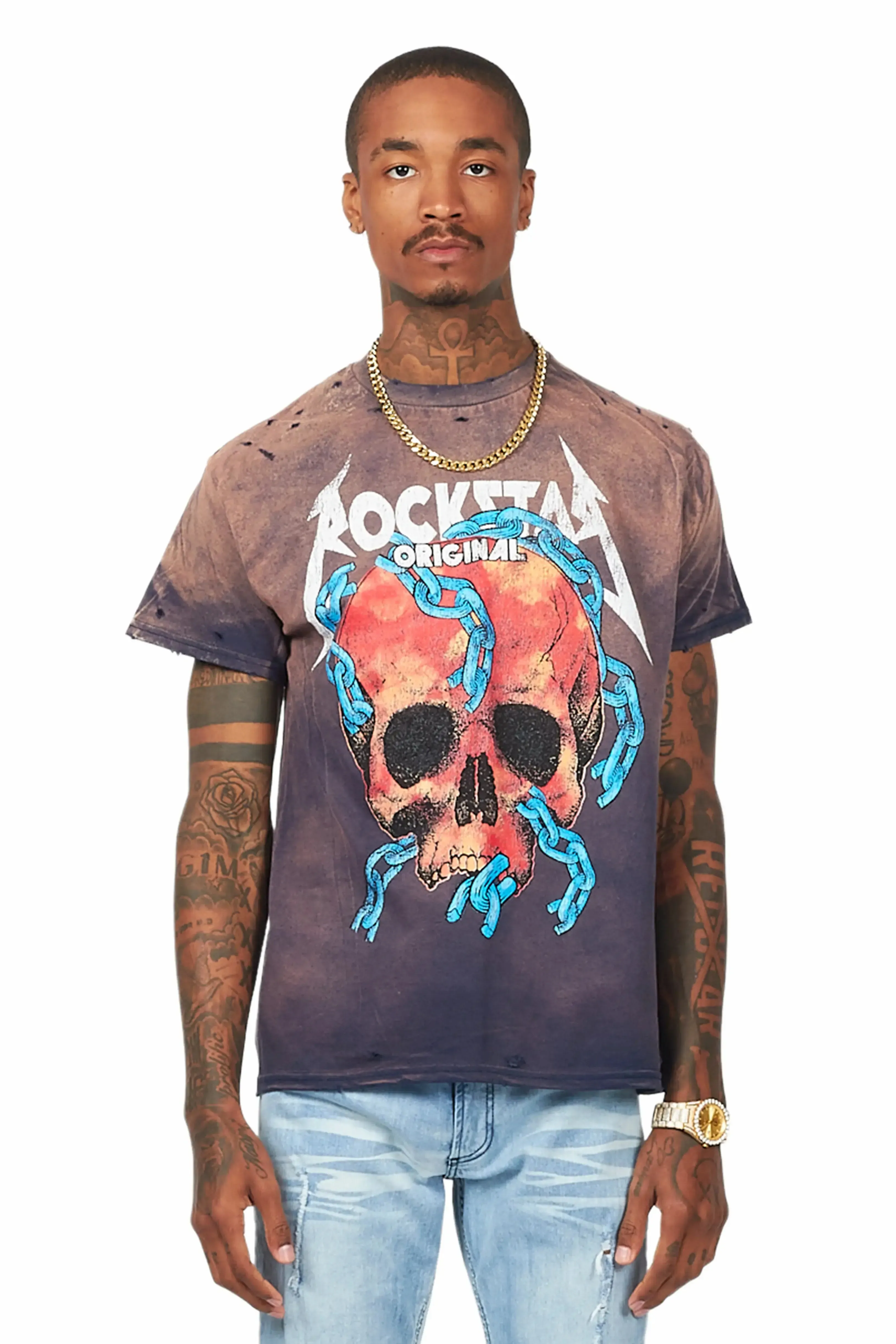 Clester Dirty Wash Graphic T-Shirt