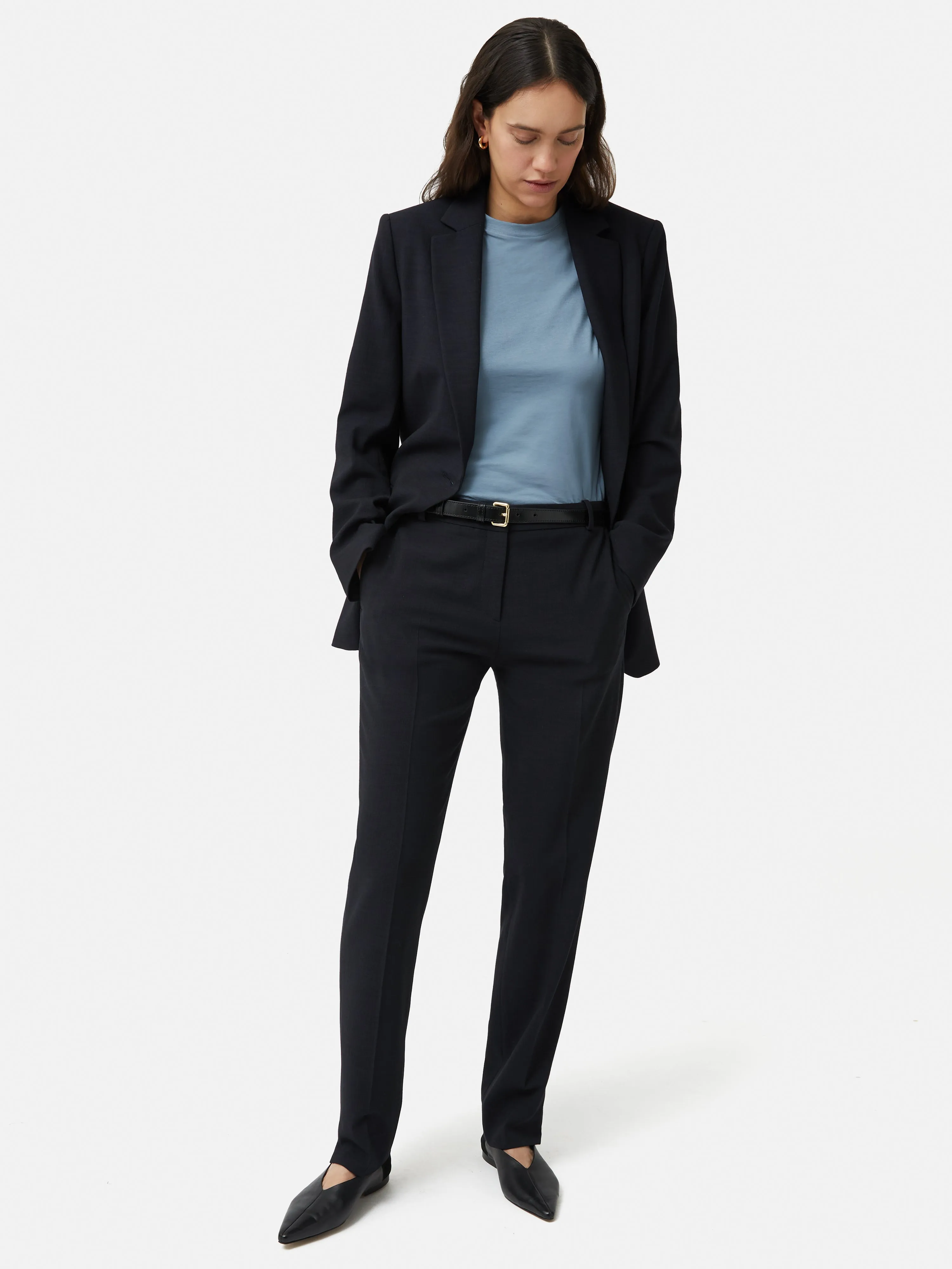 Crosshatch Palmer Trouser | Navy