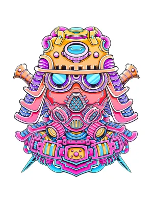 Cyberpunk Ninja Tshirt