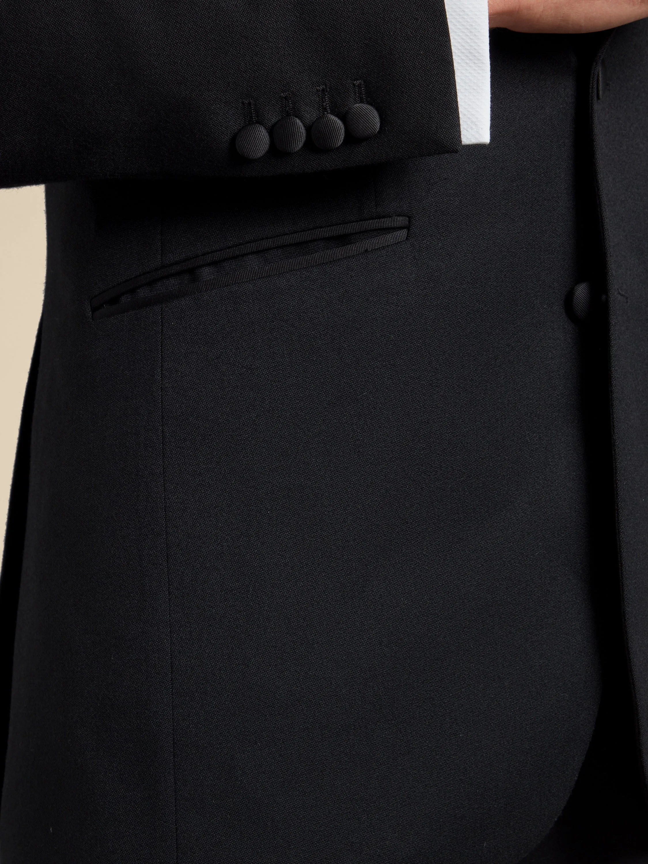 Dinner Suit Two Piece Hire (Single Breasted Jacket & Trousers)