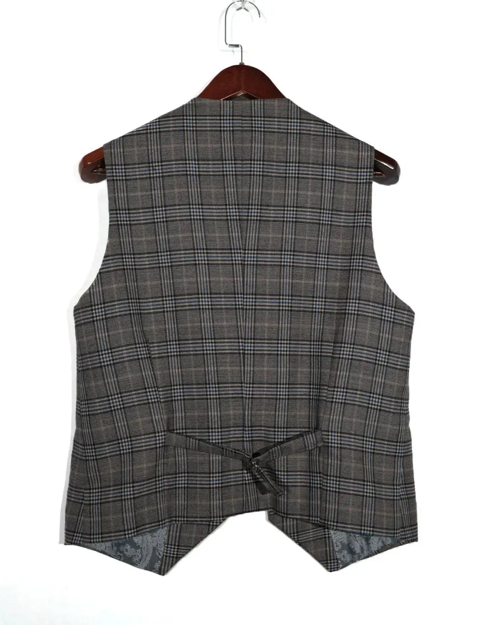 Grey Prince of Wales Check 3 Piece Suit