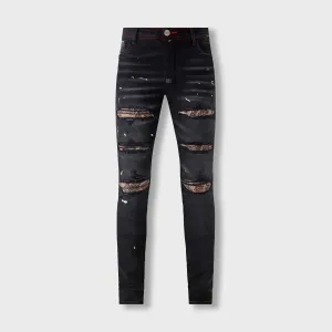 ЯH CAMO PATCHWORK | AGED BLACK
