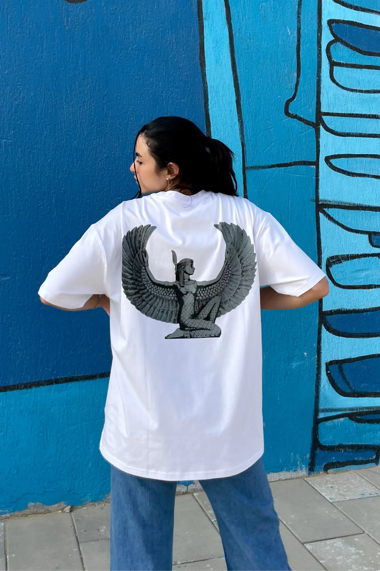 ISIS WINGS OVERSIZED UNISEX TEE