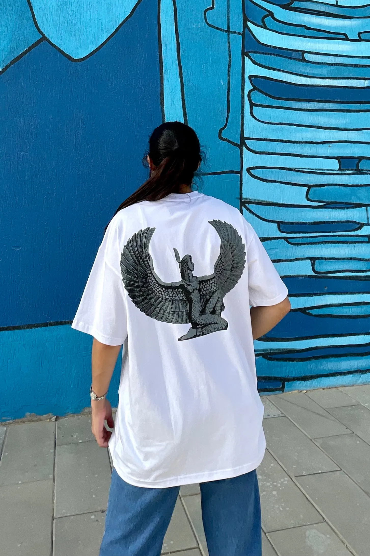 ISIS WINGS OVERSIZED UNISEX TEE