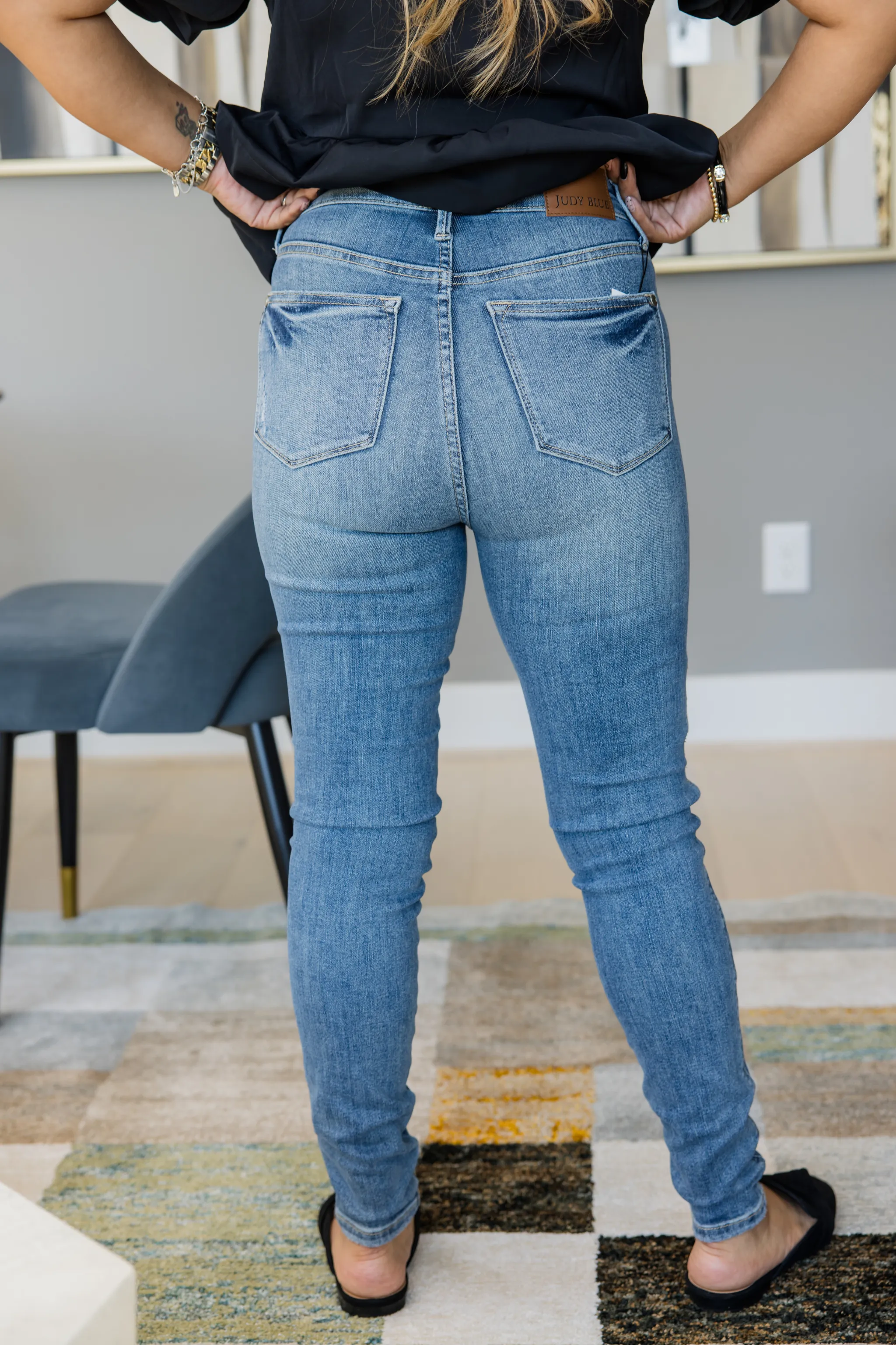 Judy Blue HW TC Skinny Jeans