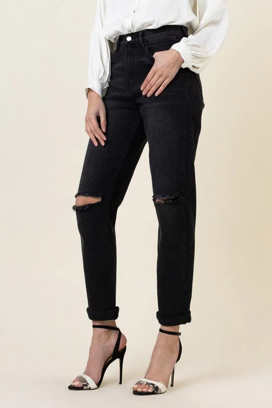 Kingston High Waisted Boyfriend Jeans