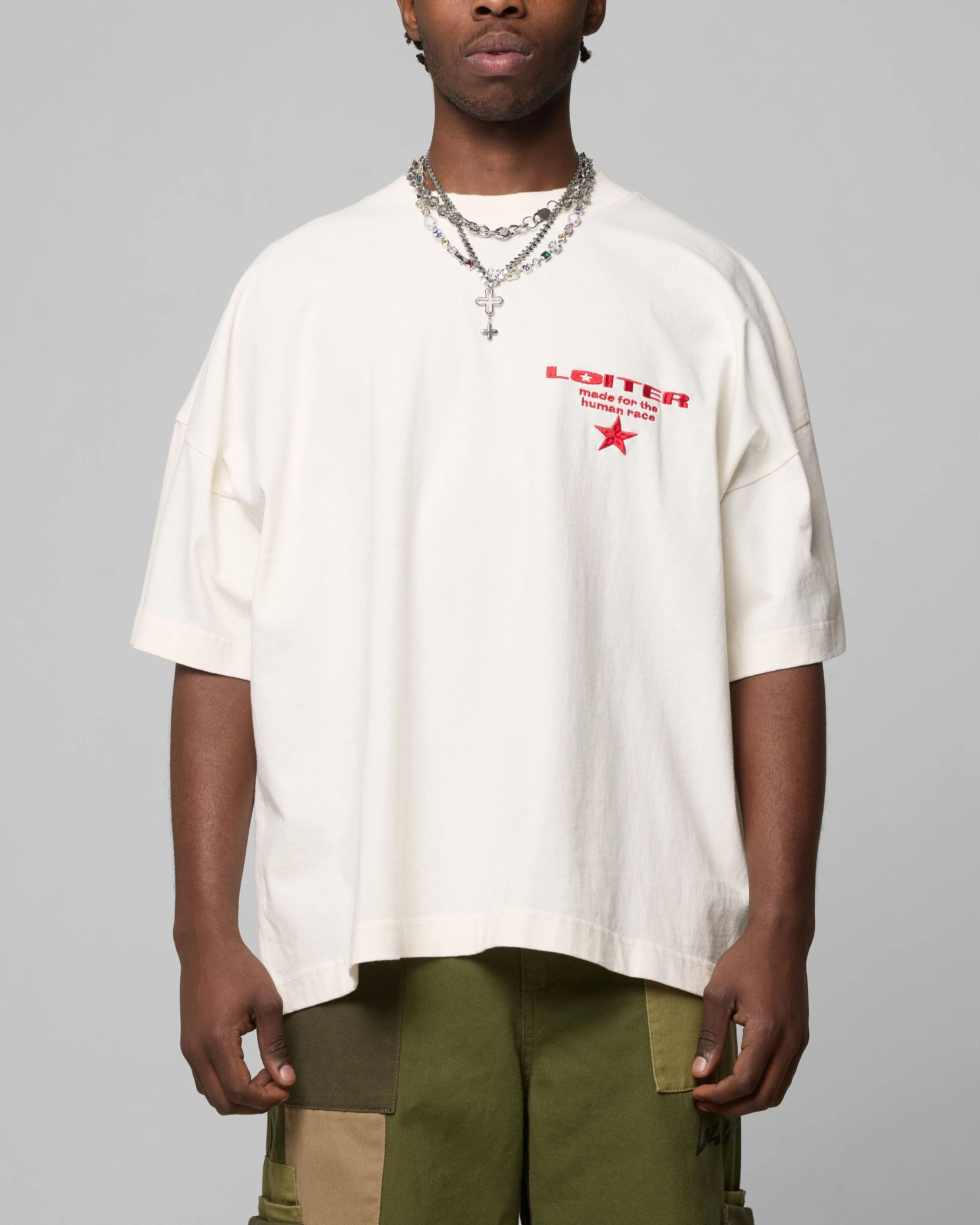 Loiter Celestial T-Shirt Stone