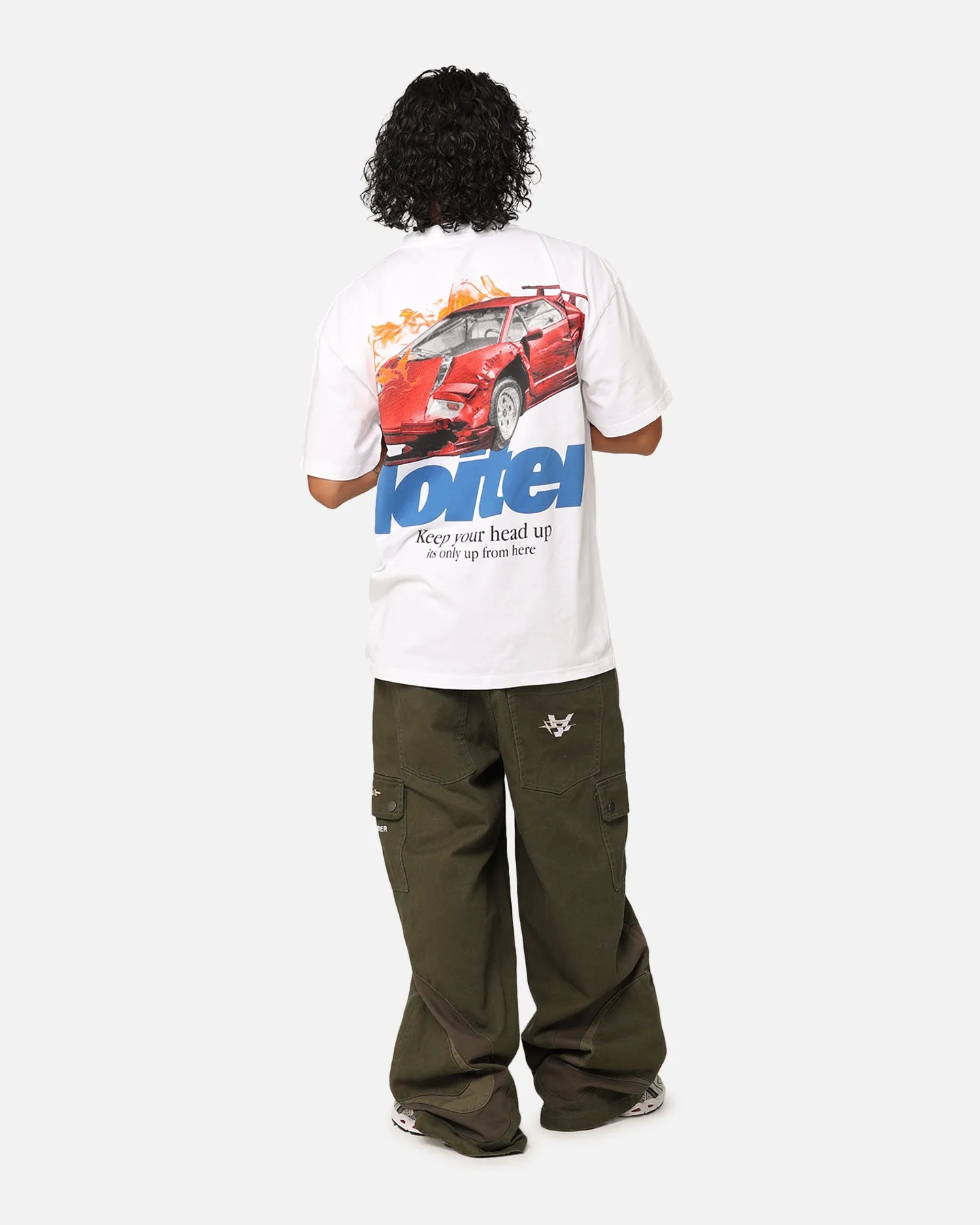 Loiter Collision T-Shirt White