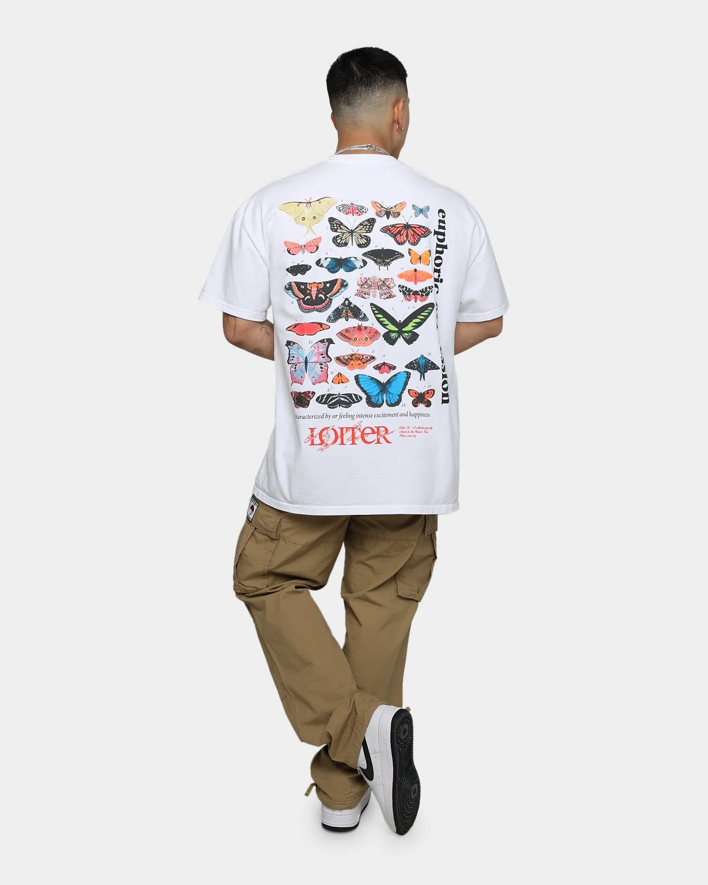 Loiter Euphoria Ultra Premium Vintage T-Shirt White