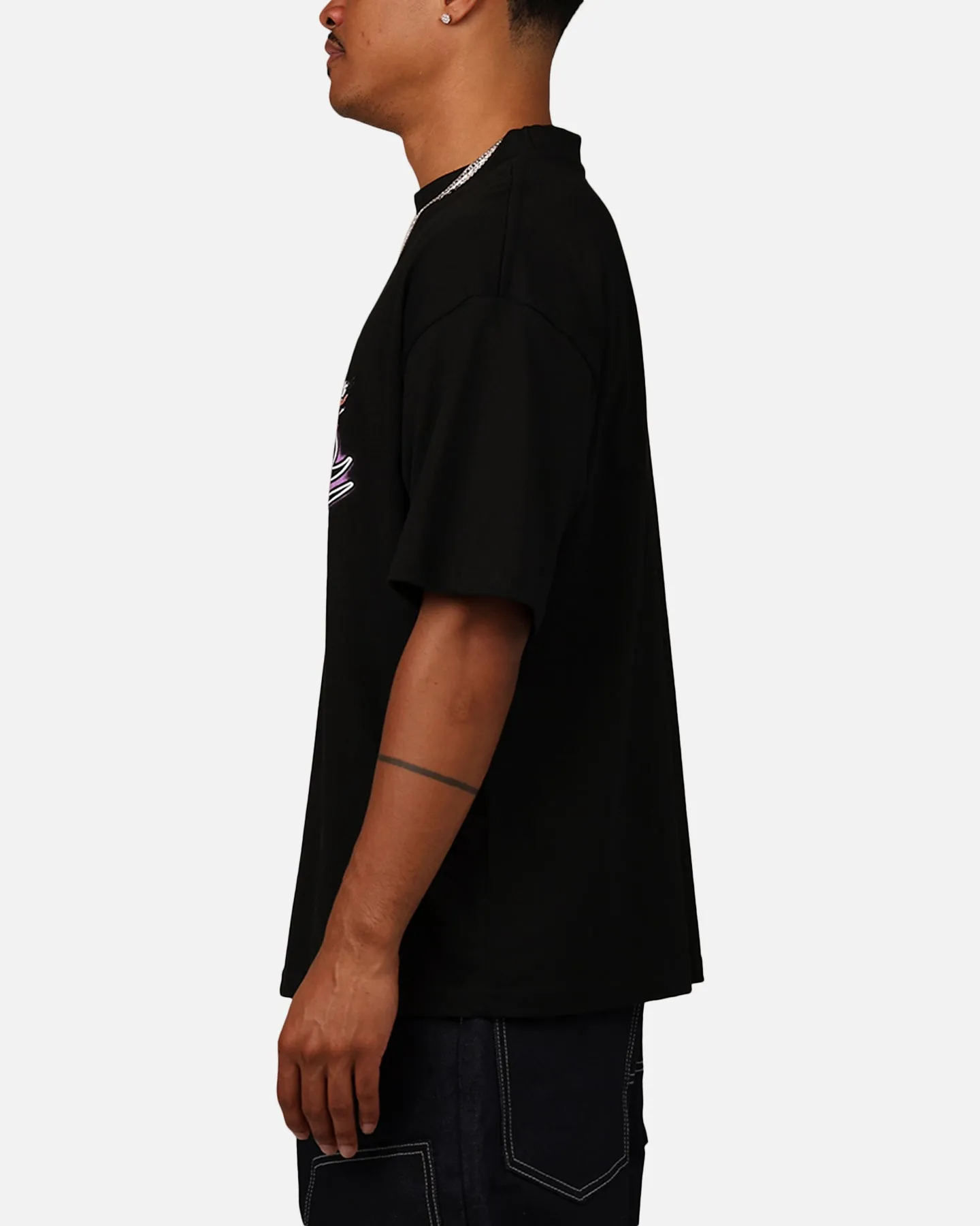 Loiter Rip N Dip T-Shirt Black