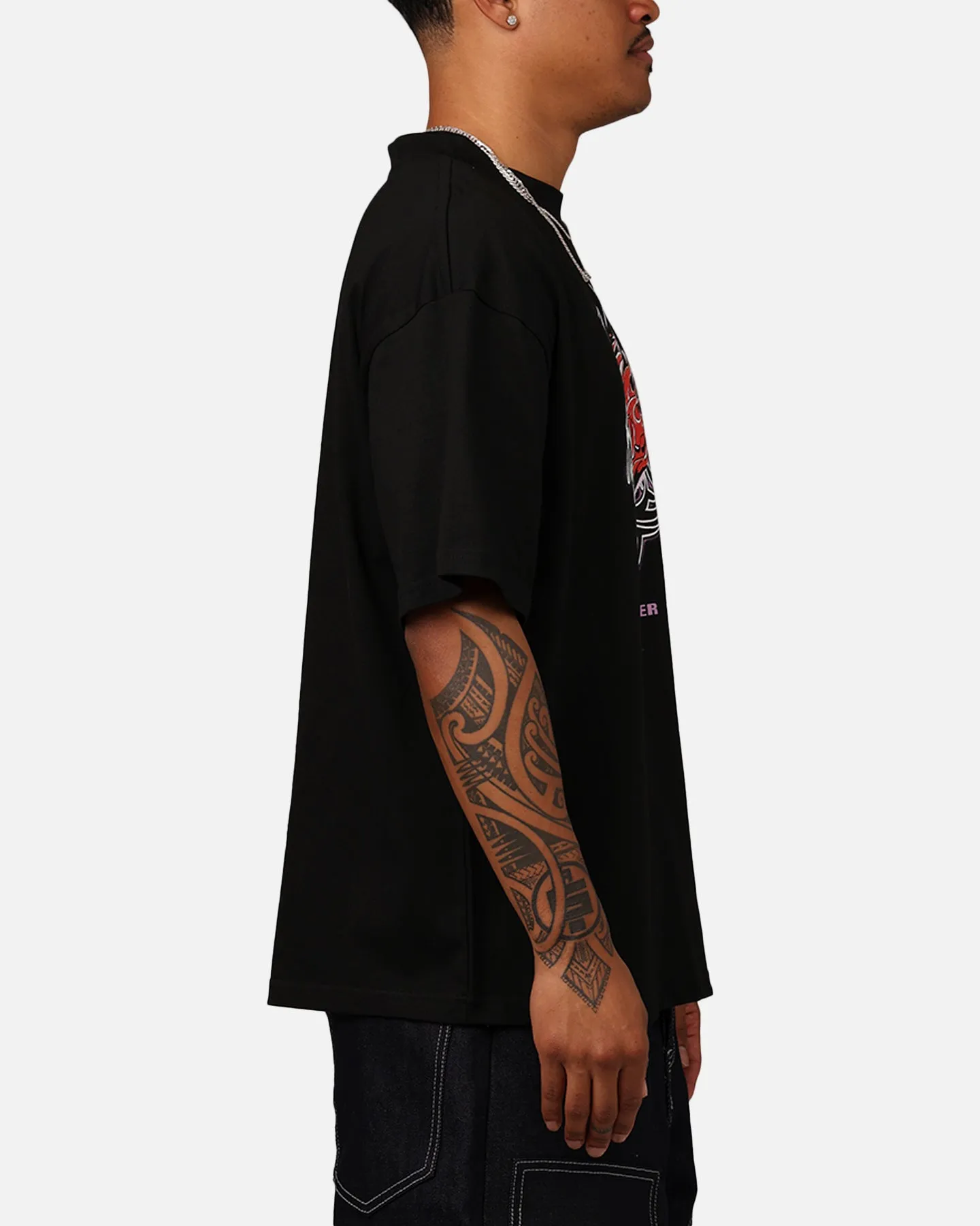 Loiter Rip N Dip T-Shirt Black