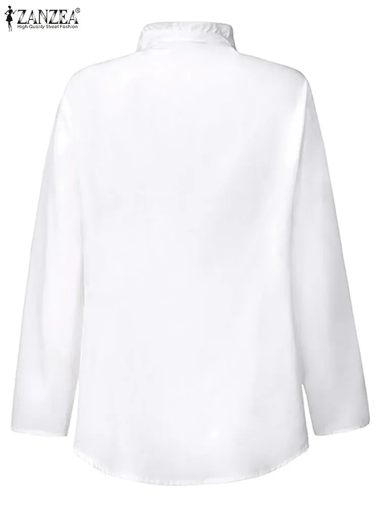 Luna Women's Ruffles Biz Blouse