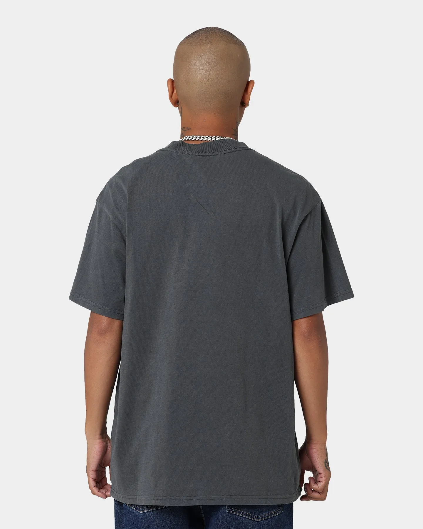 Majestic Athletic Las Vegas Raiders Tonals Logo T-Shirt Gunmetal