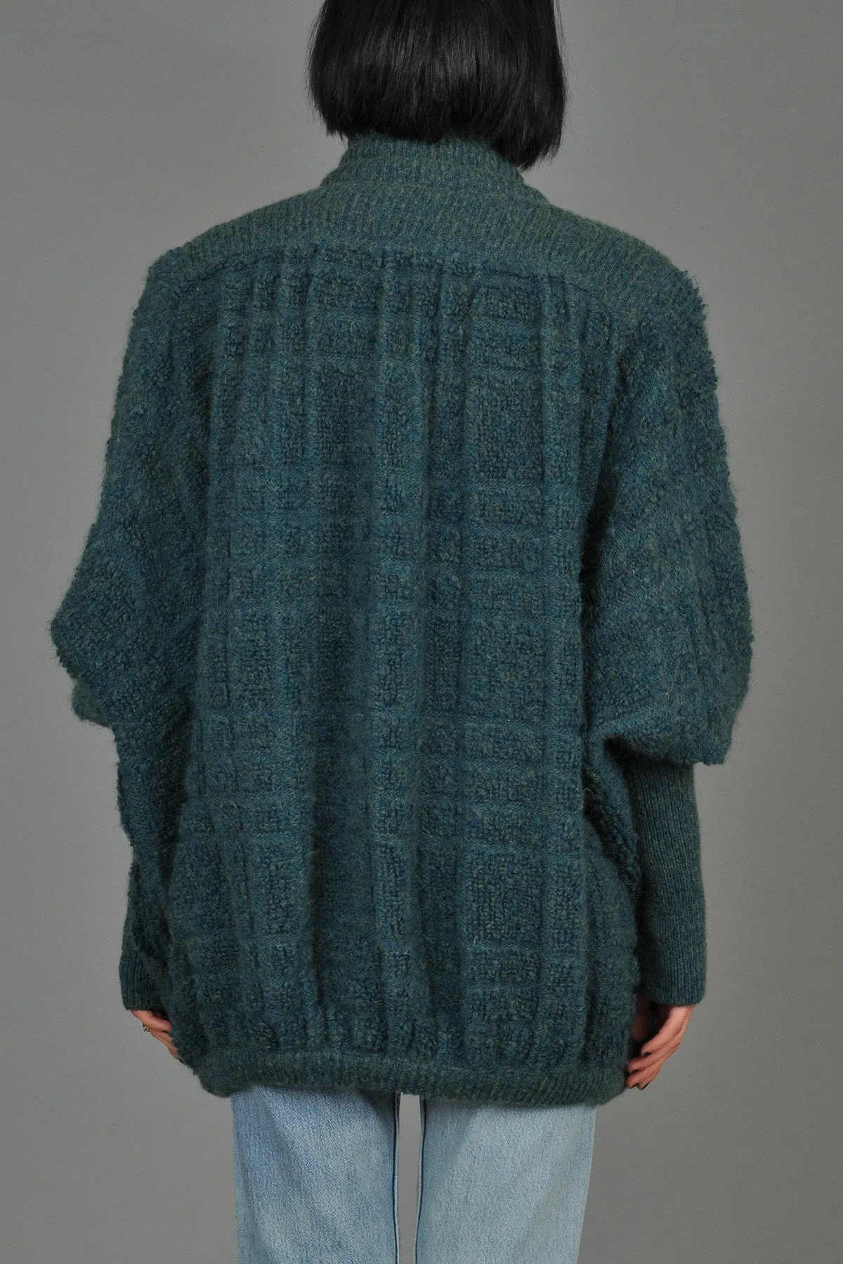 Missoni 1980s Oversized Chunky Knit Cardigan