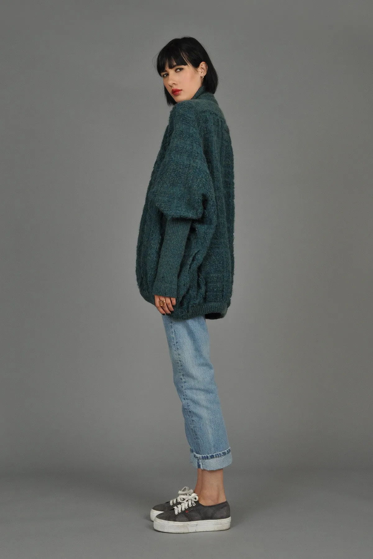 Missoni 1980s Oversized Chunky Knit Cardigan