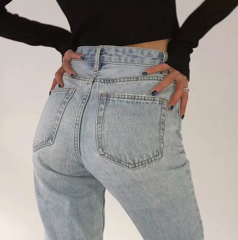 OYAMA: Loose Fit Denim Jeans