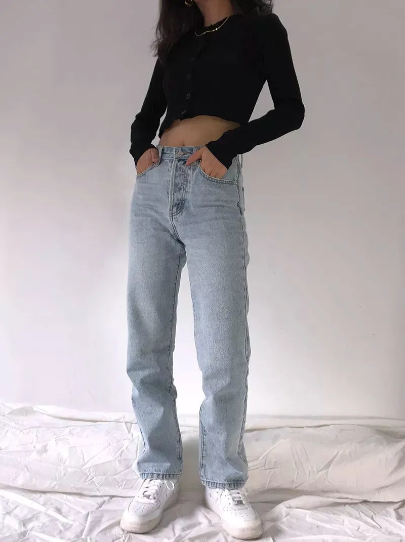 OYAMA: Loose Fit Denim Jeans