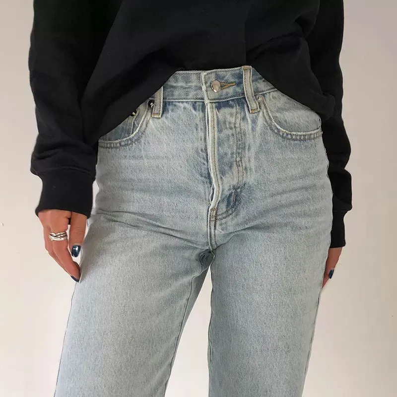 OYAMA: Loose Fit Denim Jeans