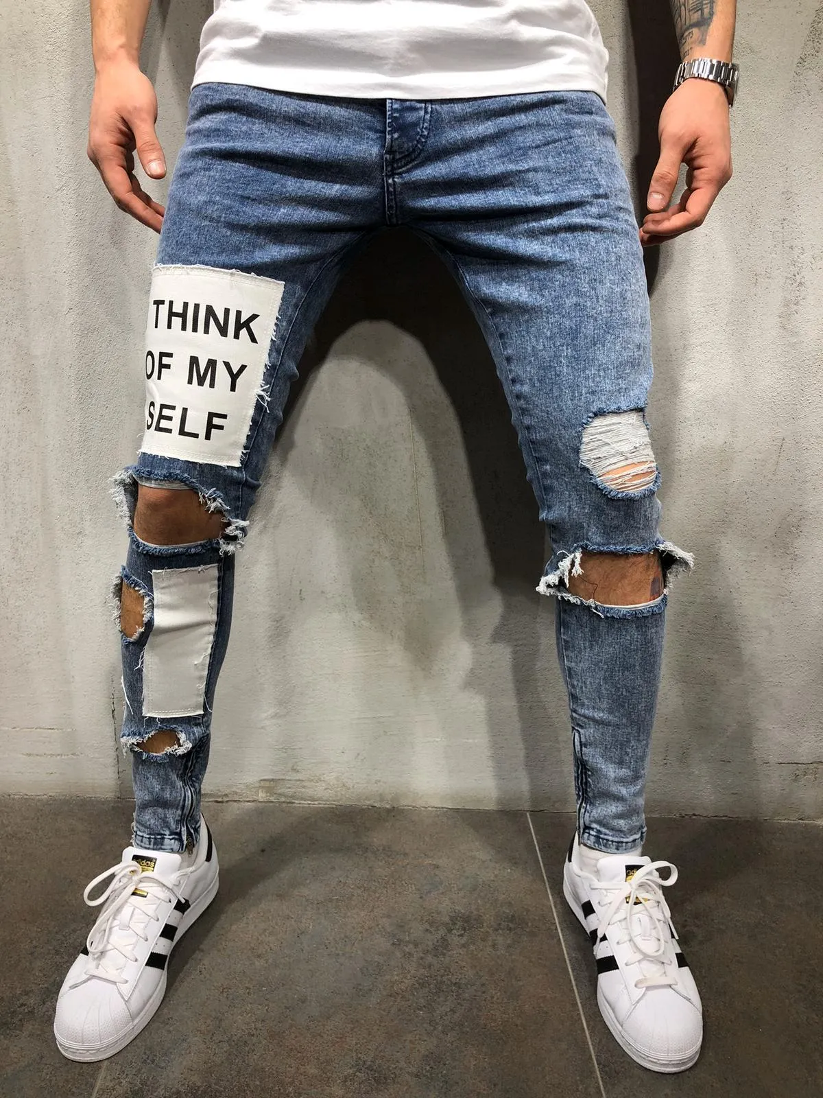 Ripped&Repaired Jeans