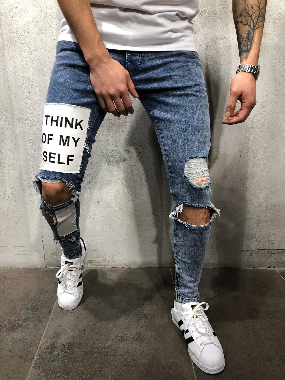 Ripped&Repaired Jeans