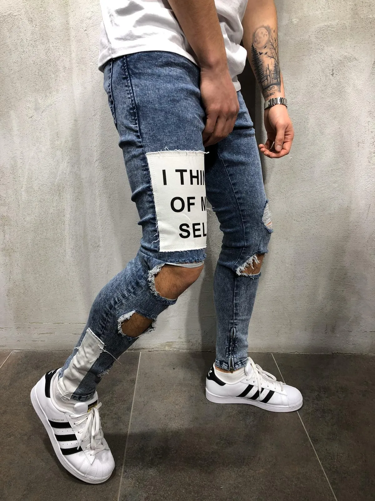 Ripped&Repaired Jeans
