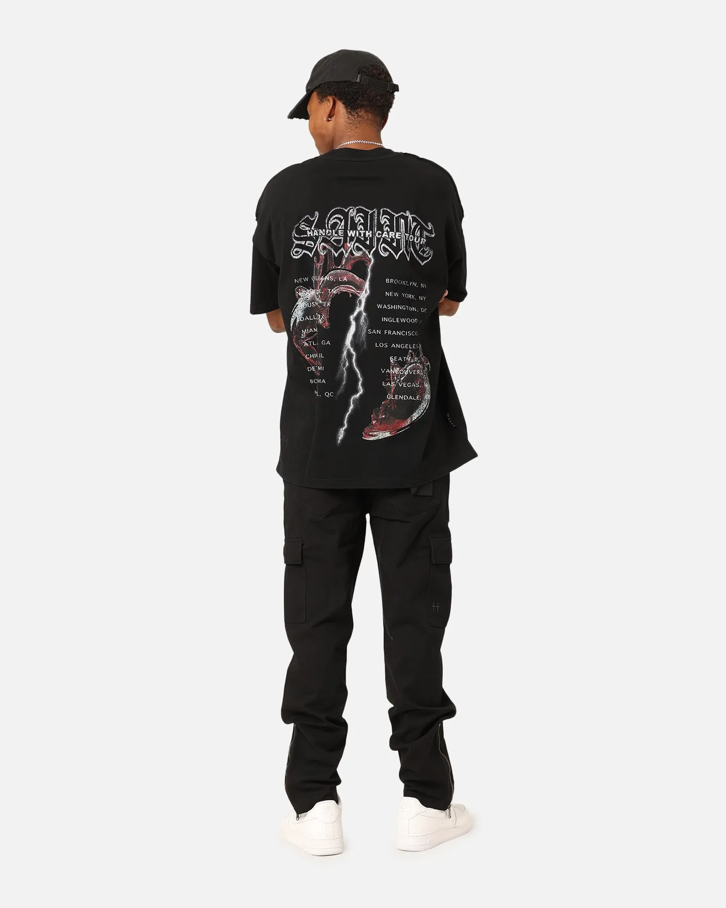 Saint Morta Handle With Care Tour T-Shirt Black