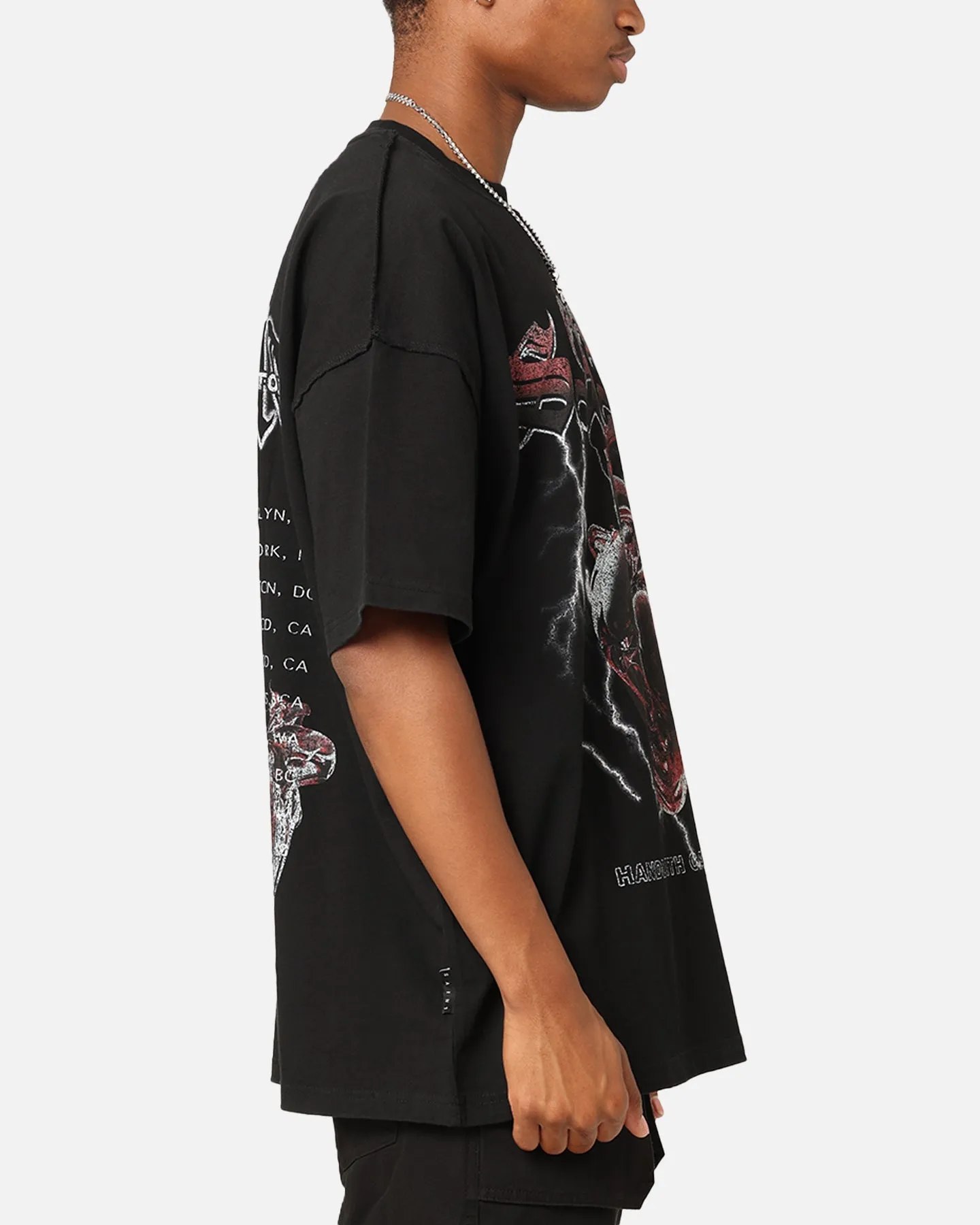 Saint Morta Handle With Care Tour T-Shirt Black