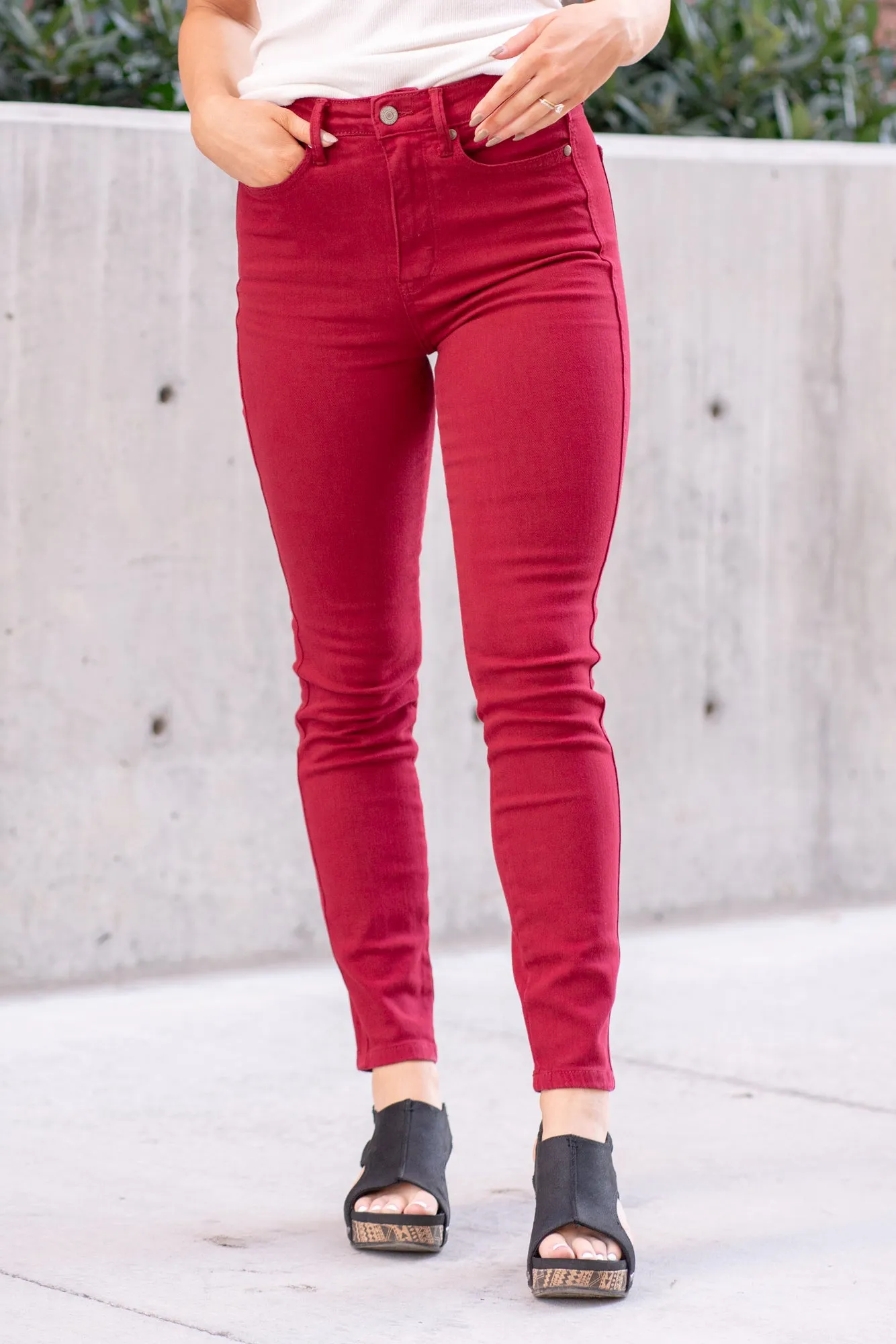 Scarlett High Rise Tummy Control Top Skinny