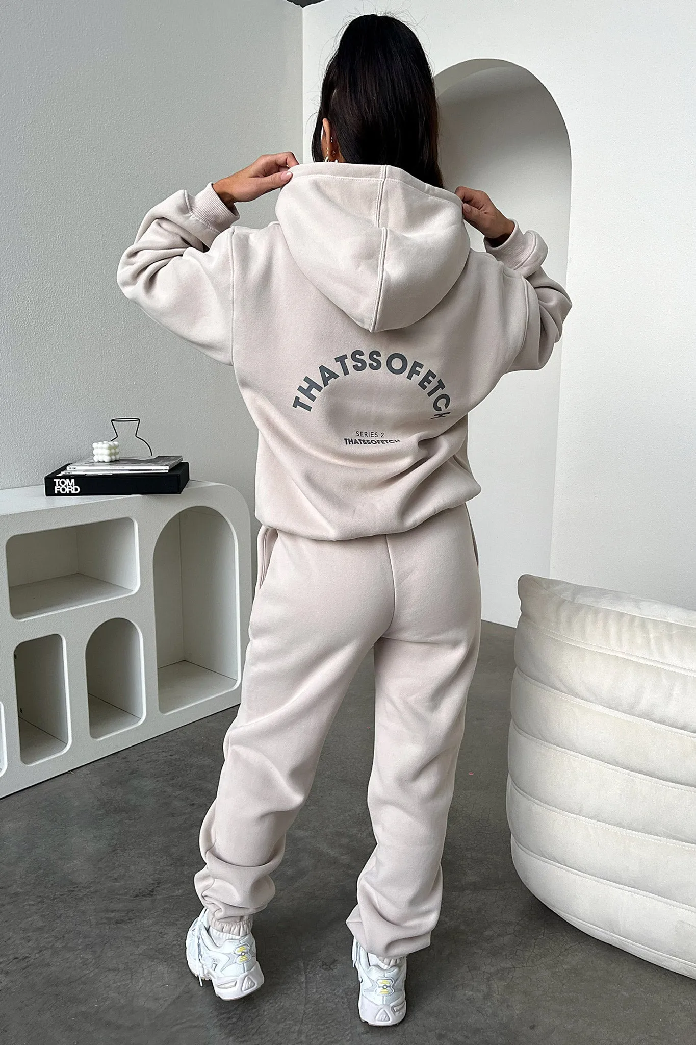 Series 2 Sweatpants - Beige / Charcoal