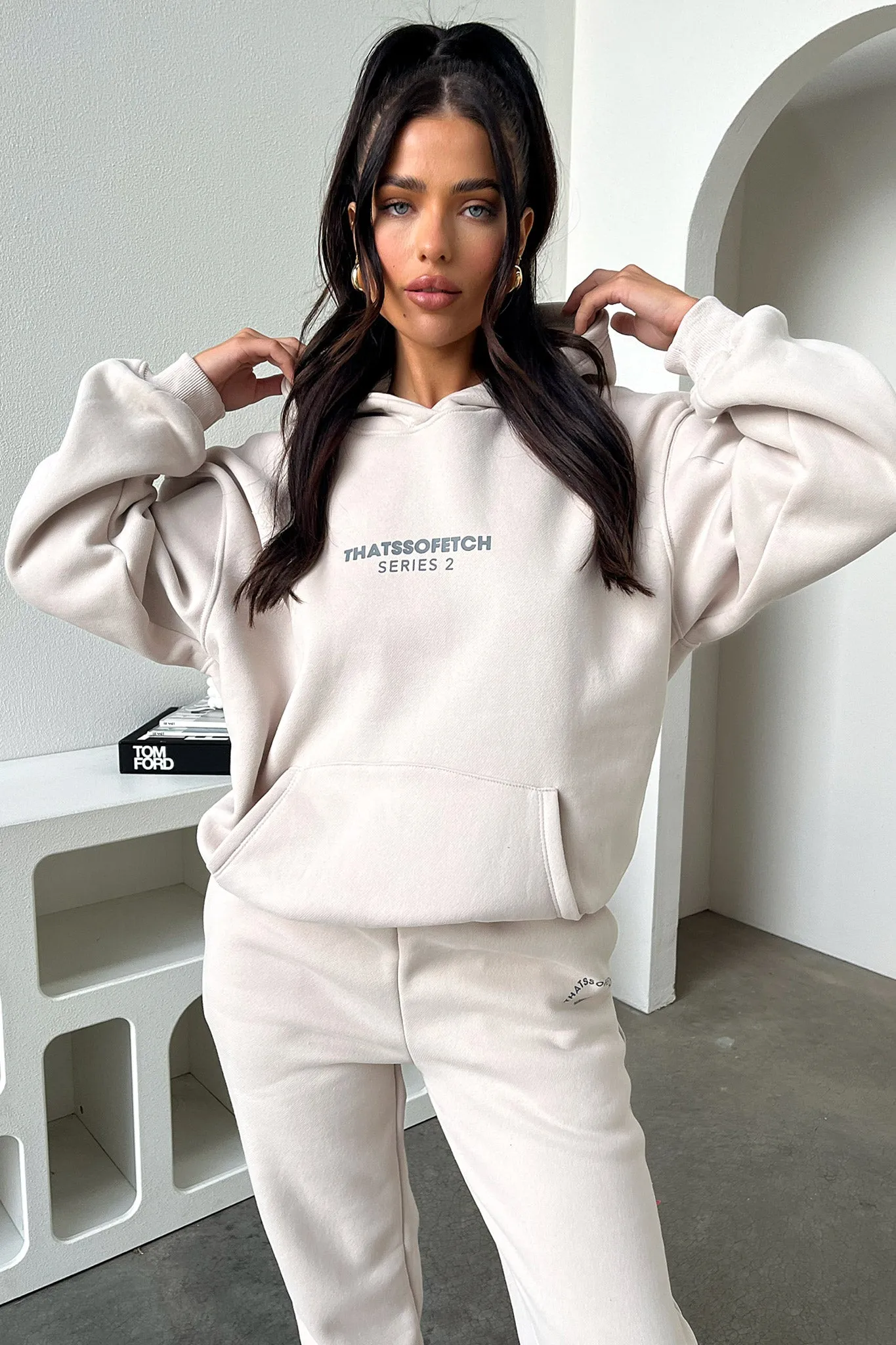 Series 2 Sweatpants - Beige / Charcoal