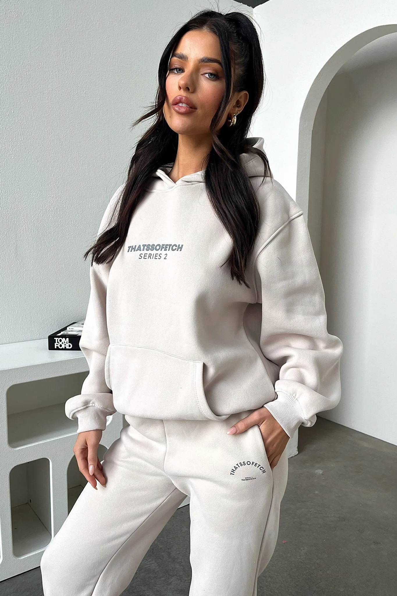 Series 2 Sweatpants - Beige / Charcoal