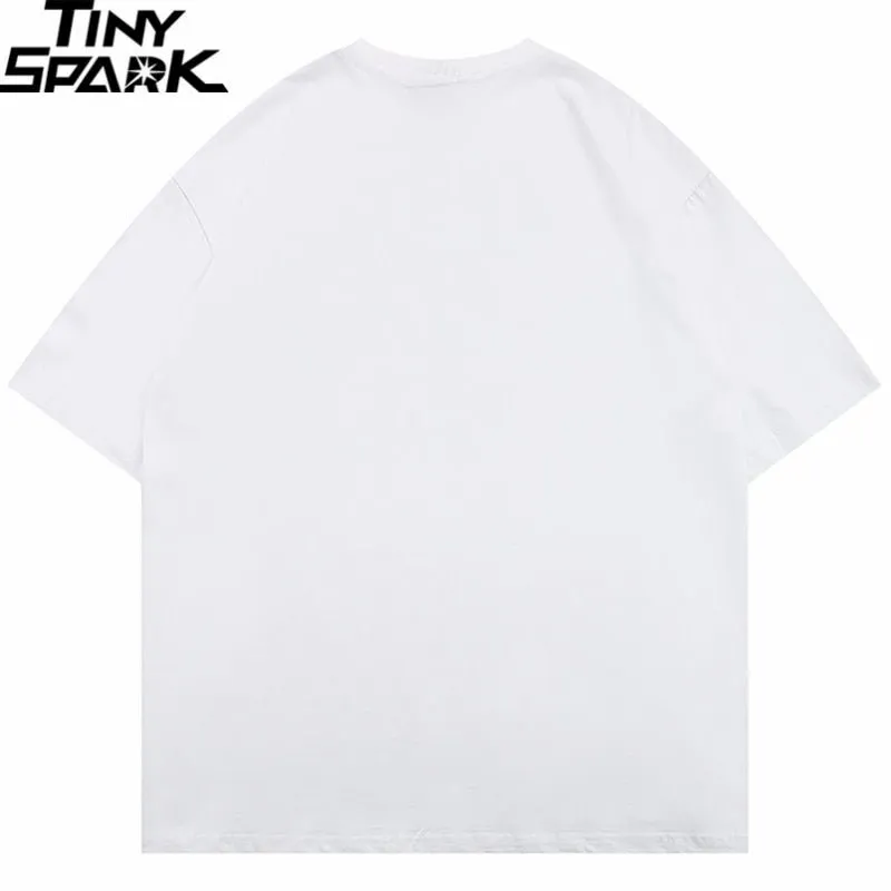 Streetwear Lightning Heart Beat T-Shirt